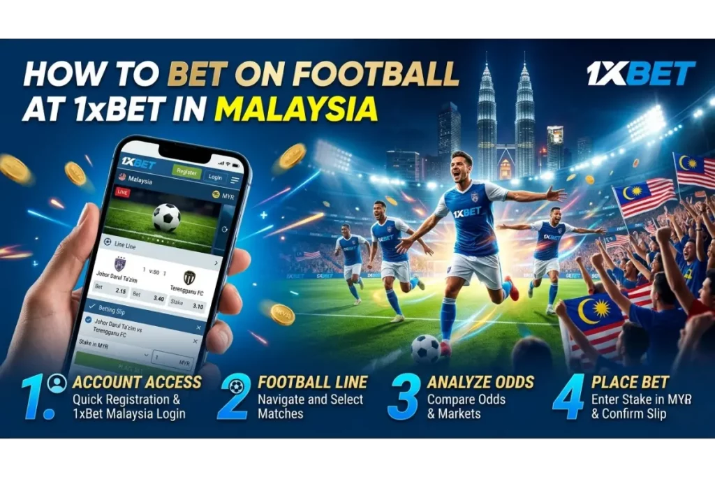 How to Bet on Football at 1xBet in Malaysia
