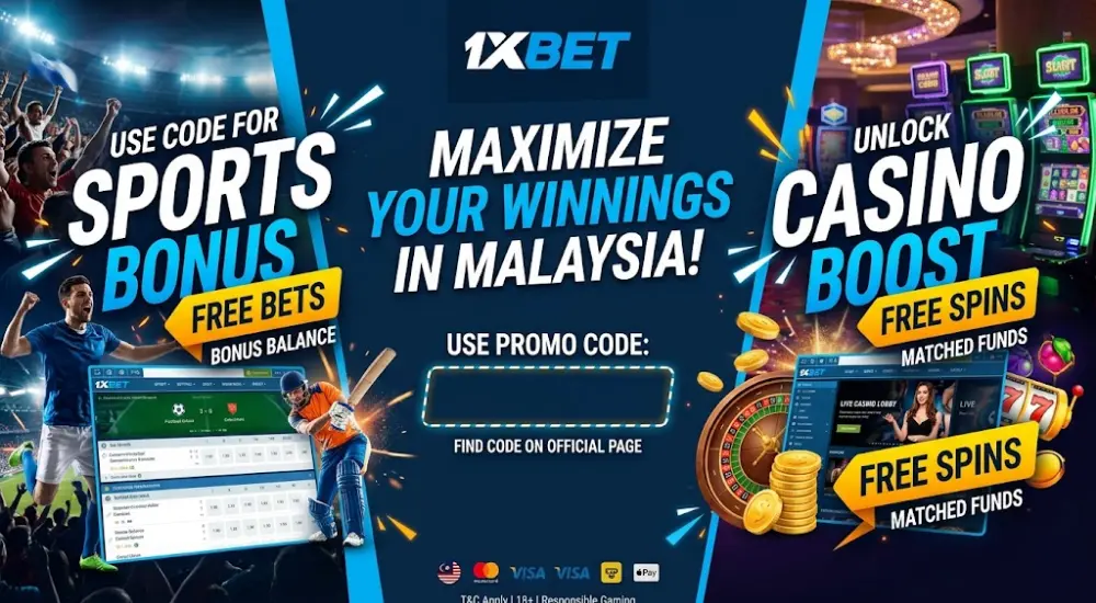 1xBet Promo Code Malaysia – Latest Promo Codes and How to Use Them